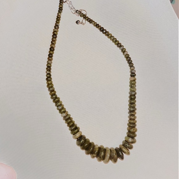 Jay King Dark Green Quartz necklace - Picture 1 of 3